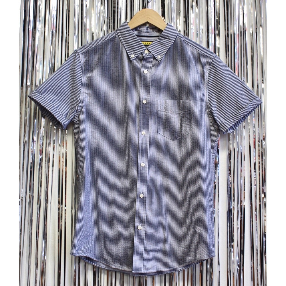 Prince & Fox Striped Button Down